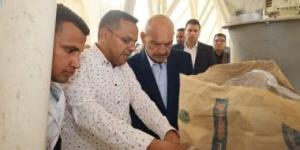محافظ السويس يتفقد مطاحن شرق الدلتا لمتابعة إضافة البريمكس على الدقيق