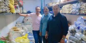 ضبط 2 طن توابل وبهارات وبقوليات مصابة بالسوس داخل مخزن ببورسعيد