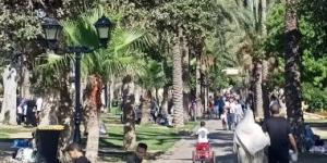 إقبال كبير على حدائق أنطونياس بالإسكندرية فى عيد الأضحى المبارك