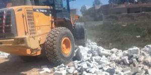 حملات مكثفة لإزالة مخالفات البناء والتعديات على الأراضي الزراعية بأحياء الإسكندرية
