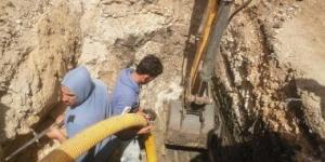 محافظ كفر الشيخ يوجه بصيانة وإصلاح خط مياه شرب قطر 6 بوصة بقرية الفقهاء
