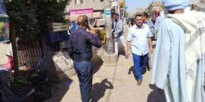 تحرير 42 محضر إشغال وضبط 7 حالات غير مرخصة في حملات مكثفة بمركز قفط في قنا