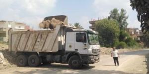 رفع 577 طن مخلفات ضمن حملات النظافة المكثفة بمراكز ومدن الغربية