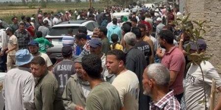 تشييع جثامين ضحايا حادث أسوان فى مسقط رأسهم بالدقهلية.. فيديو وصور