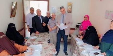 لجنة شاملة لمتابعة أعمال تصحيح امتحانات النقل والكنترولات بمدارس الفيوم 2026