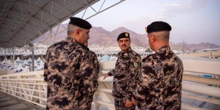 قائد قوات أمن المنشآت المكلف يتفقد ميدانيًا أعمال القوات لخدمة ضيوف الرحمن
