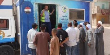 مياه سوهاج توجه قافلة مائية مجانية للمواطنين لقرية بيت داوود