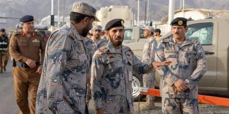 الودعاني يقف على أعمال فرق حرس الحدود المشاركة في خطط الطوارئ بالمشاعر المقدسة