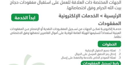 الهيئة العامة للولاية تشارك في أعمال الحج