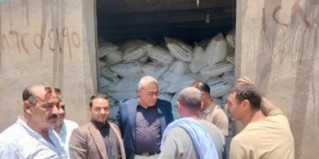 وكيل زراعة سوهاج يقود جولات ميدانية مكثفة لضمان توافر الأسمدة بمركز طهطا