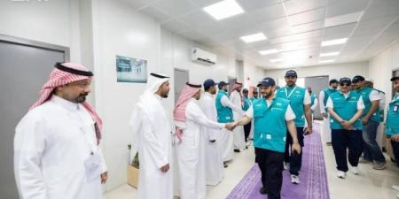 الغامدي يواصل جولته الميدانية لمتابعة أعمال الموارد البشرية في الحج