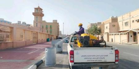 أمانة الشرقية ترفع جاهزية أعمال الإصحاح البيئي خلال عيد الأضحى