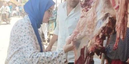 الطب البيطري ببنى سويف يحرر محاضر ذبح خارج المجازر الحكومية ضمن حملات العيد
