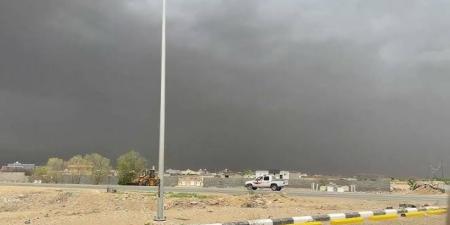 أمطار على منطقة جازان
