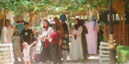 الحديقة النباتية بأسوان تستقبل 1950 زائرا خلال عيد الأضحى المبارك