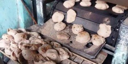 ضبط 12 ألفا و700 رغيف و35 شيكارة دقيق قبل بيعها بالسوق السوداء في الغربية