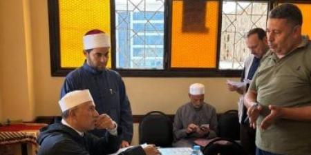 مرور مفاجئ لمدير أوقاف الإسماعيلية على إدارة التل الكبير لمتابعة الانضباط