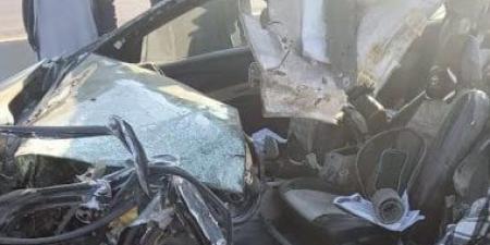 إصابة 13 شخصا فى انقلاب ميكروباص بالعاشر من رمضان