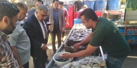 محافظ الدقهلية يتفقد المعرض الدائم للسلع الغذائية بحى شرق المنصورة