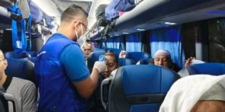 الحجر الصحي  بجنوب سيناء يتابع عودة الحجاج المصريين عبر ميناء نويبع