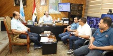 رئيس مياه الغربية يناقش موقف المشروعات الجارية وإجراءات الطرح لحياة كريمة 2