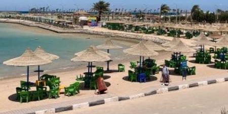 خريطة الشواطئ العامة بمدينة الغردقة وأسعار دخولها.. صور