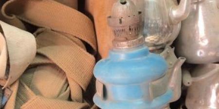 لمبات جاز وأدوات مطبخ.. محل يحتفظ بأدوات قديمة بحالتها الجديدة بقنا.. صور