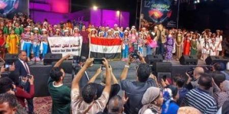 فنون مكتبة مصر العامة بالإسماعيلية تشارك فى مهرجان الطبول الدولي