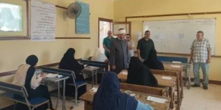 رئيس منطقة جنوب سيناء الأزهرية يتفقد لجان الثانوية