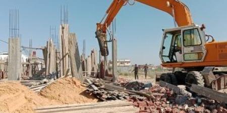 محافظة الإسكندرية تواصل حملاتها المكثفة لإزالة مخالفات البناء والتعديات