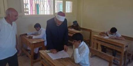 رئيس منطقة جنوب سيناء الأزهرية يتفقد لجان الثانوية الأزهرية بسانت كاترين