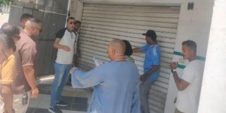رفع إشغالات 15 محلًا وإنذار أخرى غير مرخصة بمدينة المستقبل بالإسماعيلية