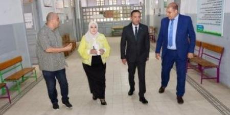 محافظ المنوفية يتفقد عددا من اللجان لمتابعة امتحانات الثانوية العامة