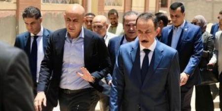 وزير التعليم ومحافظ سوهاج يتفقدان مستجدات الأعمال الإنشائية لمشروعات تعليمية جديدة