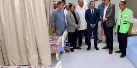 محافظ المنوفية يفتتح مركز الأورام الجديد بمستشفى منوف العام