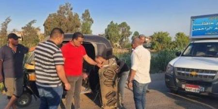 حملة للتصدي لأجهزة الصوت والمركبات بمدينة أجا فى الدقهلية