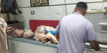 محافظ المنوفية: ضبط أكثر من طن ونصف لحوم متنوعة مجهولة المصدر وغير صالحة