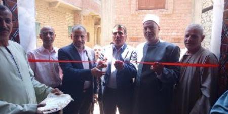 محافظ بني سويف يُنيب رئيس مركز ناصر في افتتاح مسجد عمر بن الخطاب ببني زايد