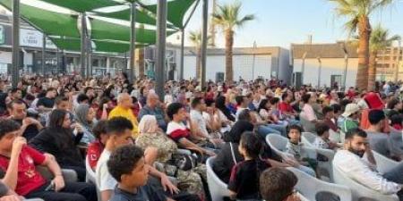 البنهاوية في كل مكان لمتابعة مباراة مصر وإيران في كأس العالم.. صور