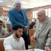 نائب رئيس جامعة دمنهور يتفقد امتحانات الفصل الثانى بكليات الطب البيطرى