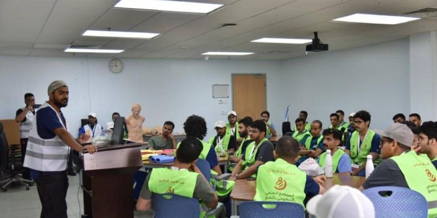 مشاركة 710 متطوعين ومتطوعات في البرنامج الصحي التطوعي بالحج