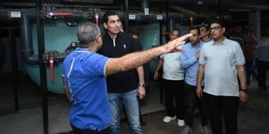وزير الشباب والرياضة يجرى جولة بالمدينتين الشبابية والرياضية بشرم الشيخ