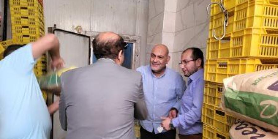 ضبط 10 أطنان لحوم مجمدة ومفرومة ودواجن غير صالحة للاستهلاك الآدمى بشبرا الخيمة