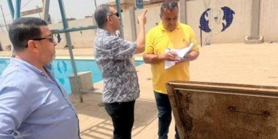 غلق فورى لـ 3 حمامات سباحة مخالفة خلال حملة متابعة موسعة بالقليوبية