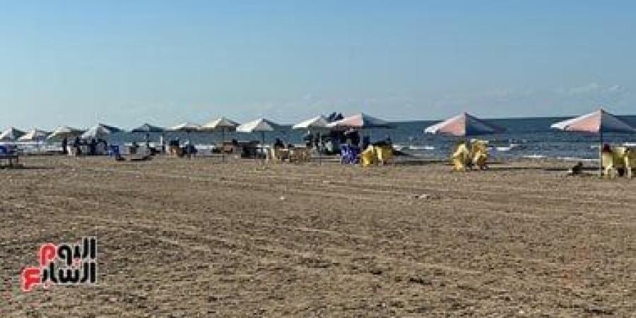تعرف على دلالة العلم الأسود على شاطئ بورسعيد