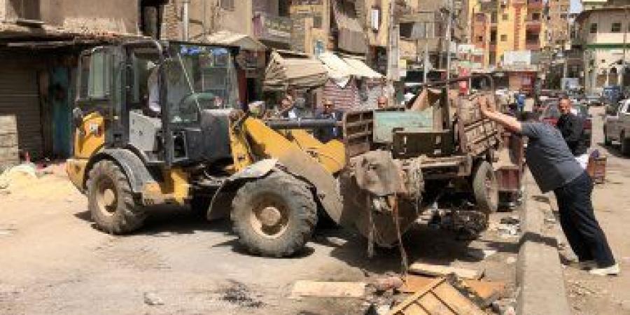 محافظ الدقهلية يقود حملة لإزالة الإشغالات بشوارع المنصورة
