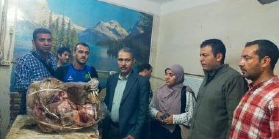محافظ أسيوط: ضبط مخزن بدون ترخيص يحتوي على 3 أطنان لحوم فاسدة