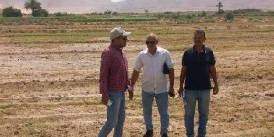 محافظة سوهاج تنفى زراعة أراضى خضراوات على مياه الصرف الصحى بالكولة