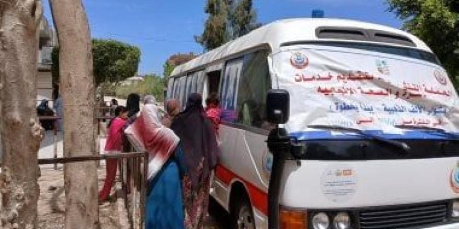60 موقعا و12 عيادة متنقلة بحملة «مشوار الألف الذهبية يبدأ بخطوة» بالإسكندرية