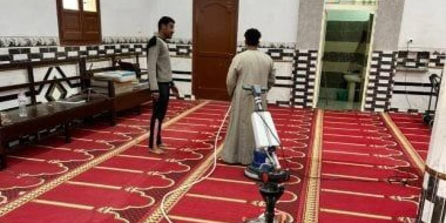 أوقاف كفر الشيخ تنفذ حملة موسعة لتجهيز وتعقيم المساجد استعدادا لعيد الأضحى